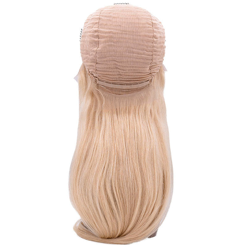 Perruque Lace Front Blonde Droite