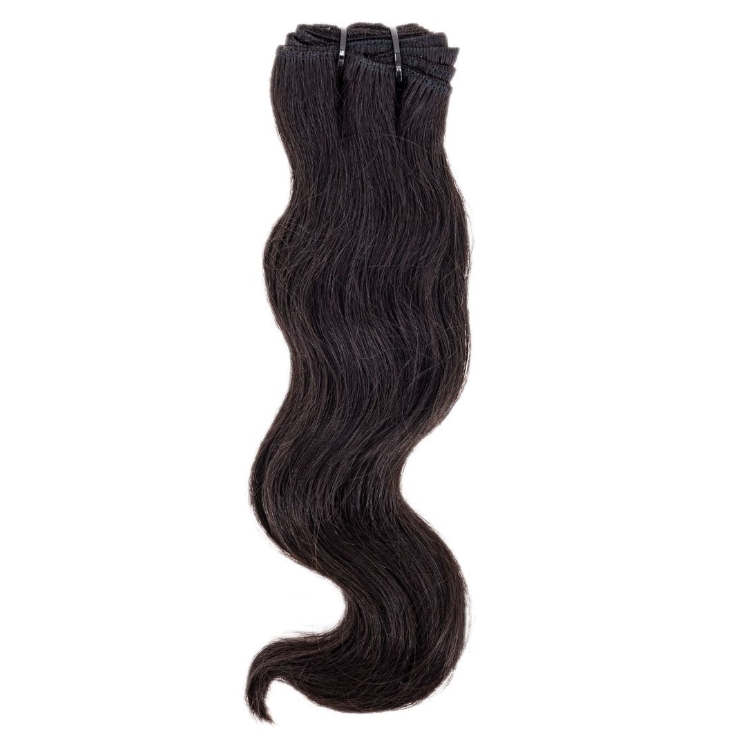 Raw Indian Wavy Hair Extensions Dinastía Beauty